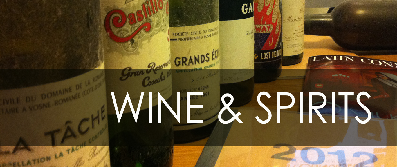 WINES AND SPIRITS WITH LATIN CONNOISSEUR